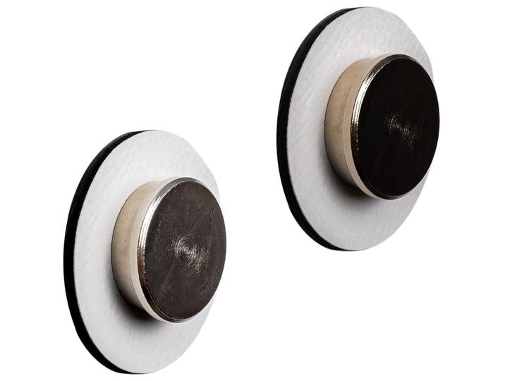 Magnet silwy Weiss 1 Stk