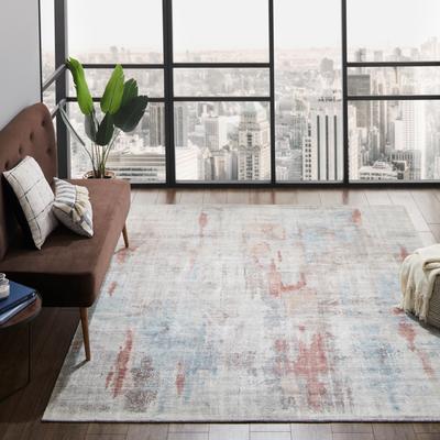 KALATY Handmade Abstract Area Rug
