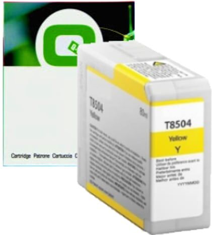 Q-Nomic T8504 cartucho de tinta amarillo