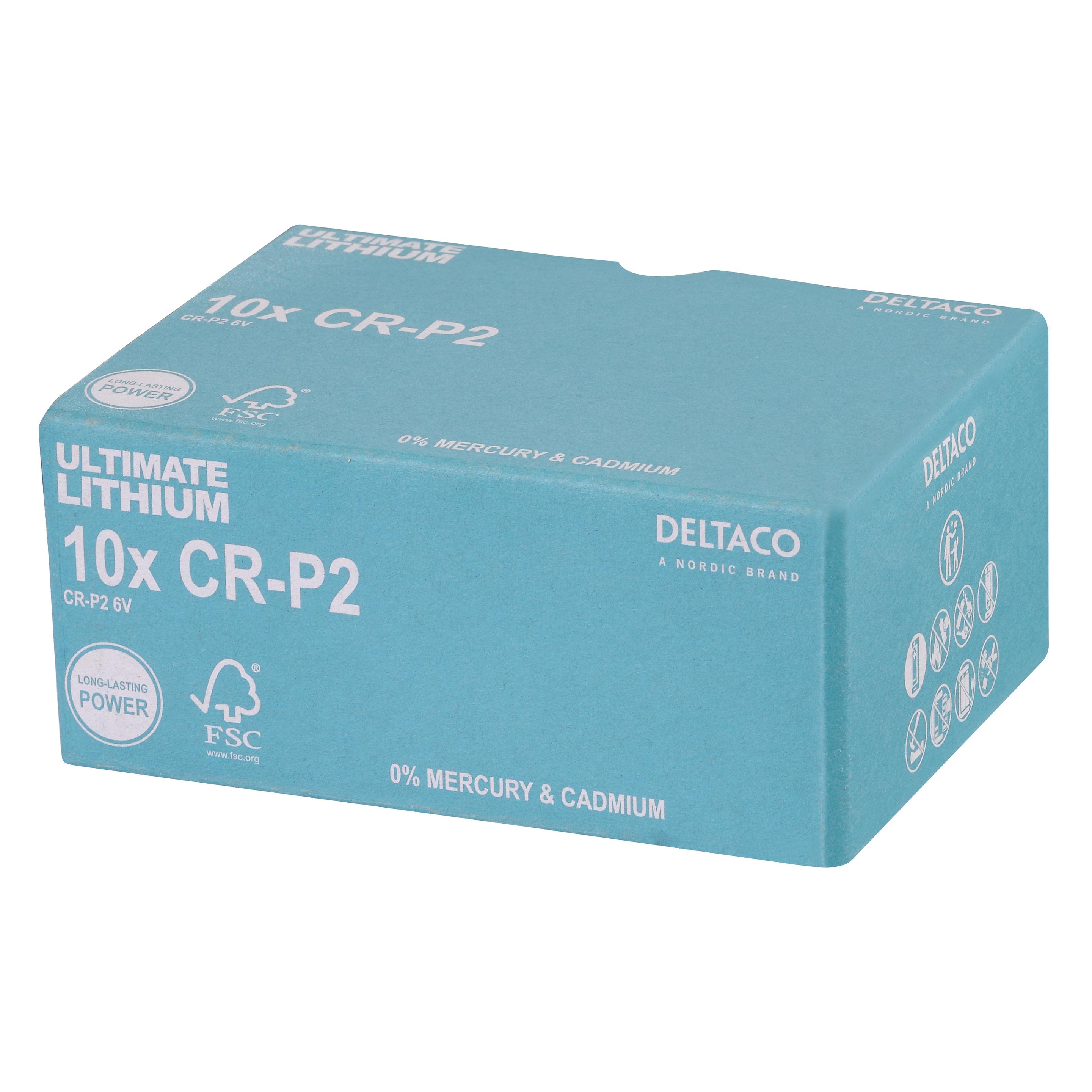 Deltaco ULTB-CRP2-10P (1 Stk., CRP2, 1500 mAh) (ULTB-CRP2-10P)