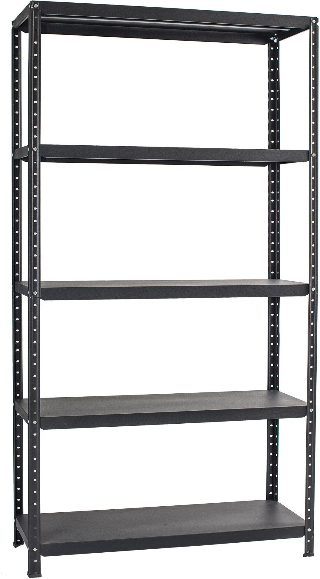 giordanoshop Scaffale in Metallo 5 Ripiani 100x40x187 cm Ettore Antracite...