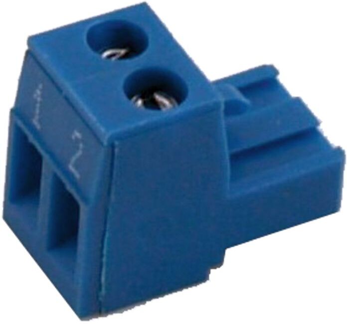 Wolf Gegenstecker 2-polig blau 2794065 für TOB-18