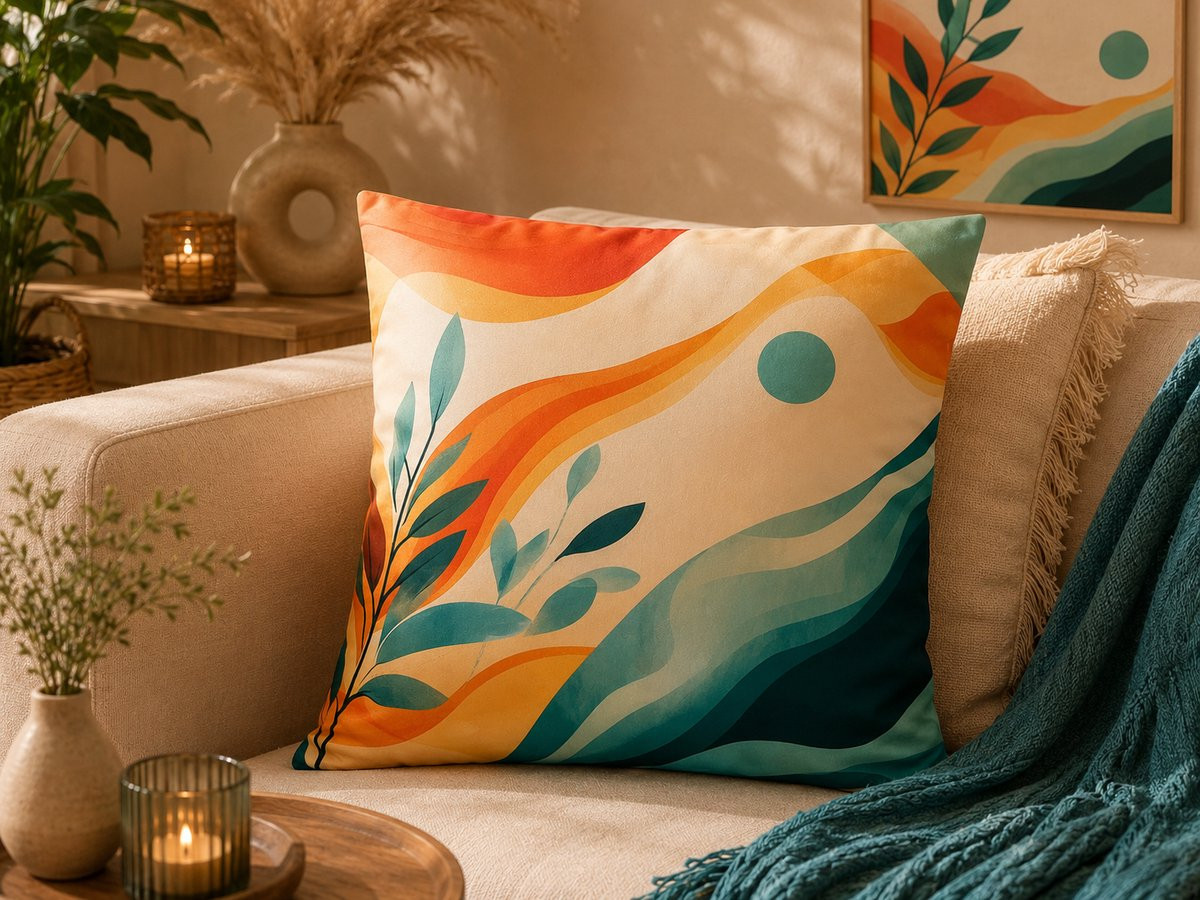 Botanical Flow Collection Kussenhoes 40 x 40 cm