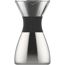 Asobu Pour Over Filterkaffeebereiter - silber/schwarz (Pourover silver/black)