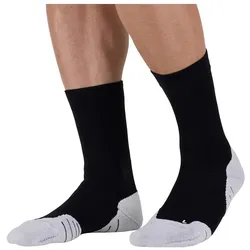 Monnet, Unisex, Sportsocken, Free Run Ice (41 - 42), Schwarz, Mehrfarbig