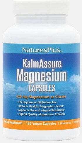NATURES PLUS KALMASSURE MAGNESIUM 400mg 120 CAPSULAS