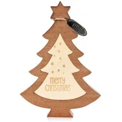 Tukan Holz Weihnachtsbaum Merry Christmas