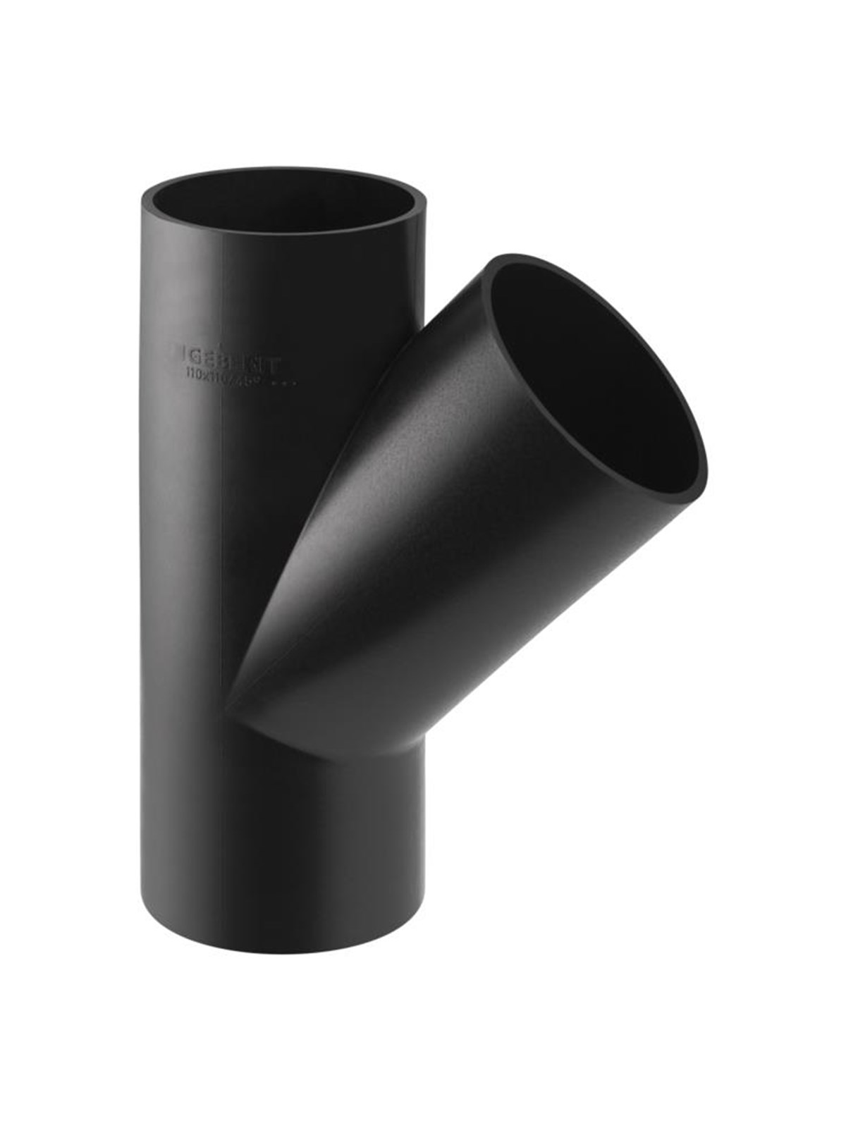Geberit Peh grenrør 45° Ø75x63 mm
