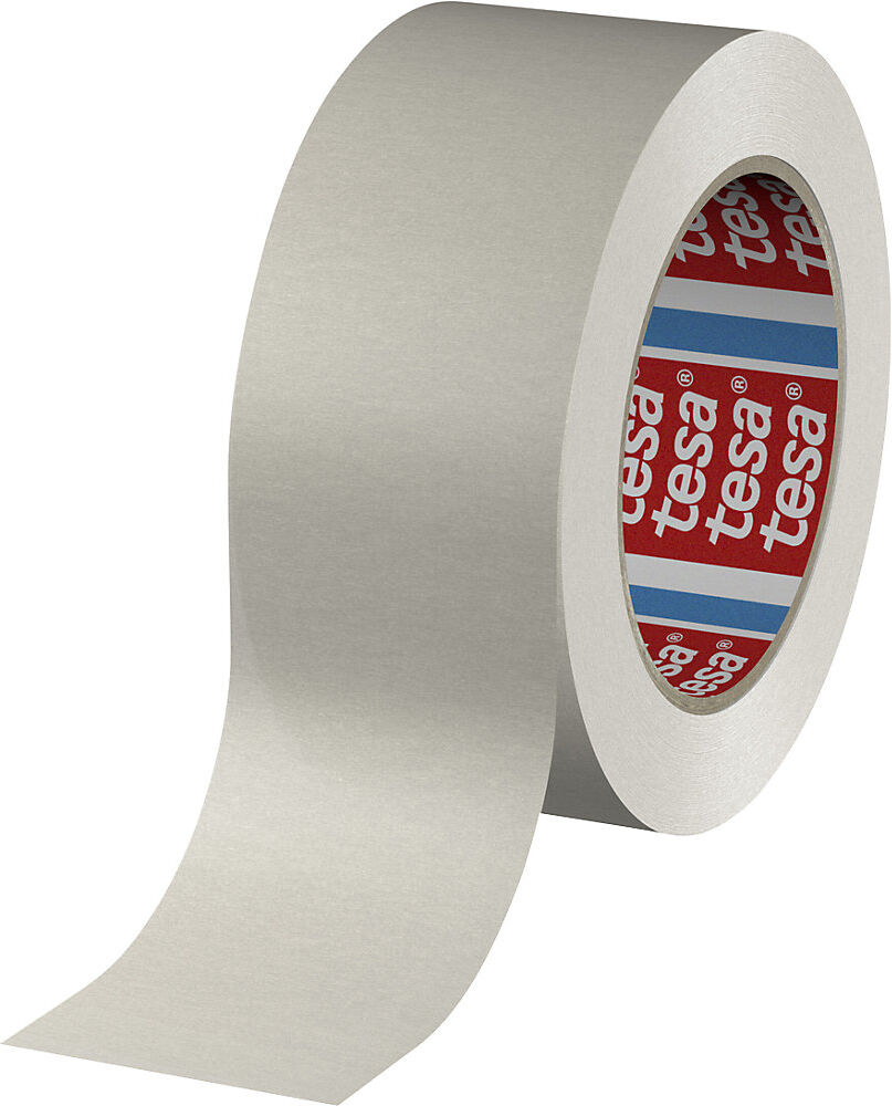 Papier-Packband, tesa® 4713, VE 24 Rollen, weiß, Bandbreite 75 mm tesa