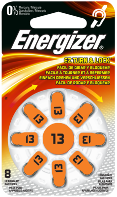 Wellneuss GmbH & Co. KG ENERGIZER Hörgerätebatterie 13 8 St 09755645