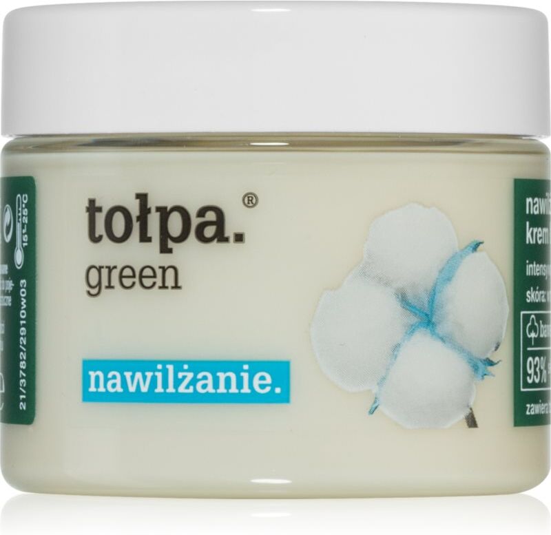 Tołpa Green Moisturizing crème apaisante et hydratante effet lissant 50 ml