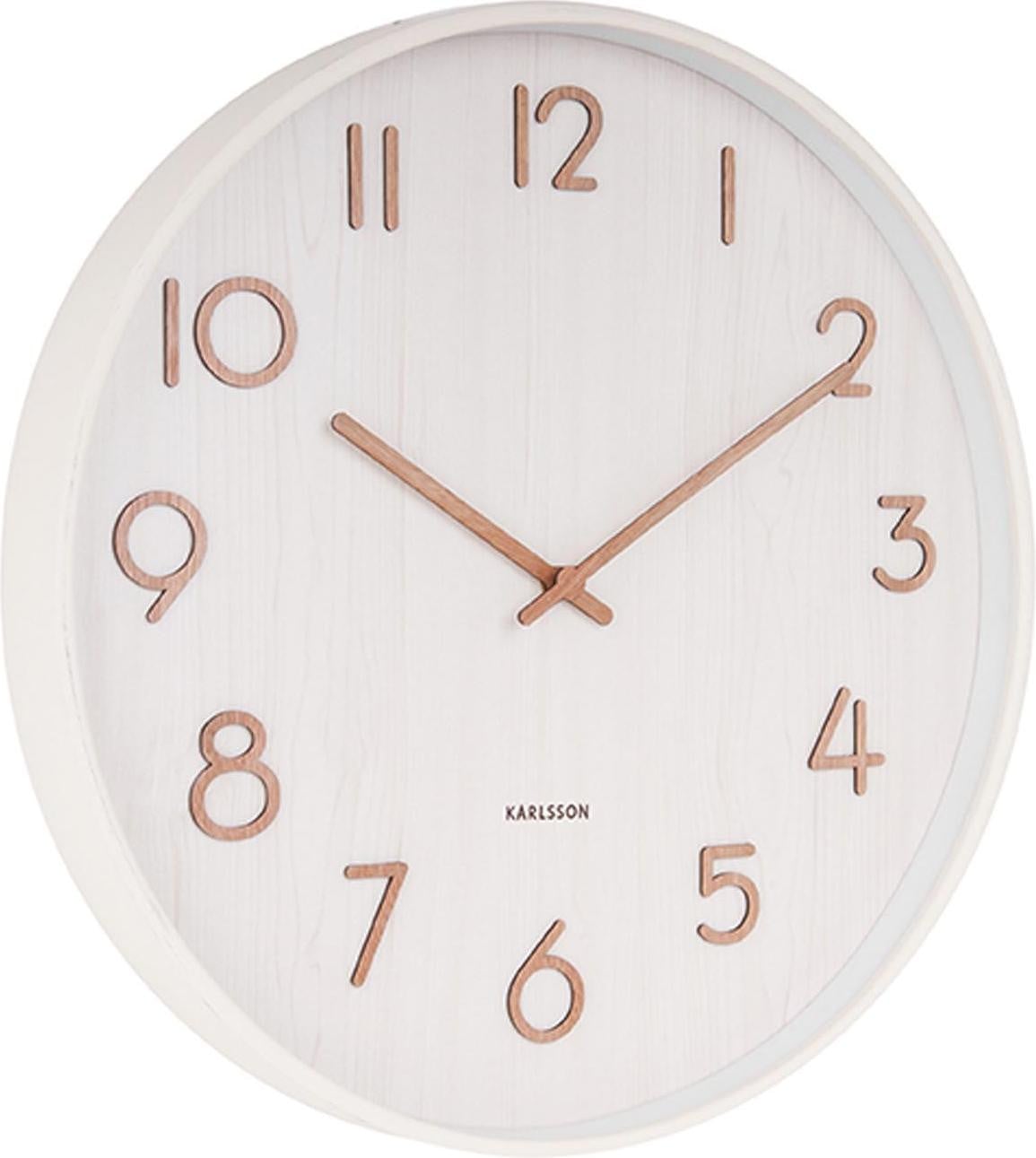 Karlsson Wandklok Pure Large - Wit