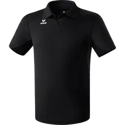 ERIMA Herren Funktions Poloshirt, Größe S in Schwarz Schwarz