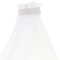 babybay Himmel Stoff Perlgrau