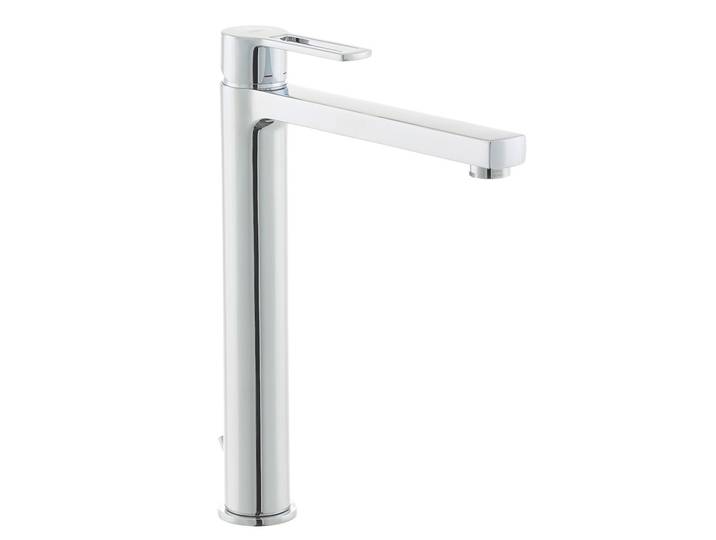 Ringo West Mitigeur de lavabo XL avec tirette et vidage, Chrome (RIN085)
