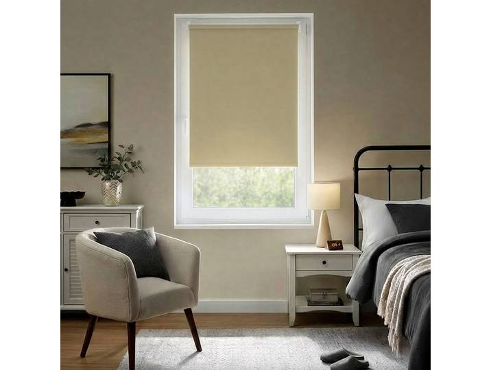 Verdunkelungsrollo Tenebra 140x160 cm, beige VICTORIA M Rollo