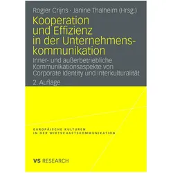 Kooperation und Effizienz in der Unternehmenskommunikation, Fachbücher