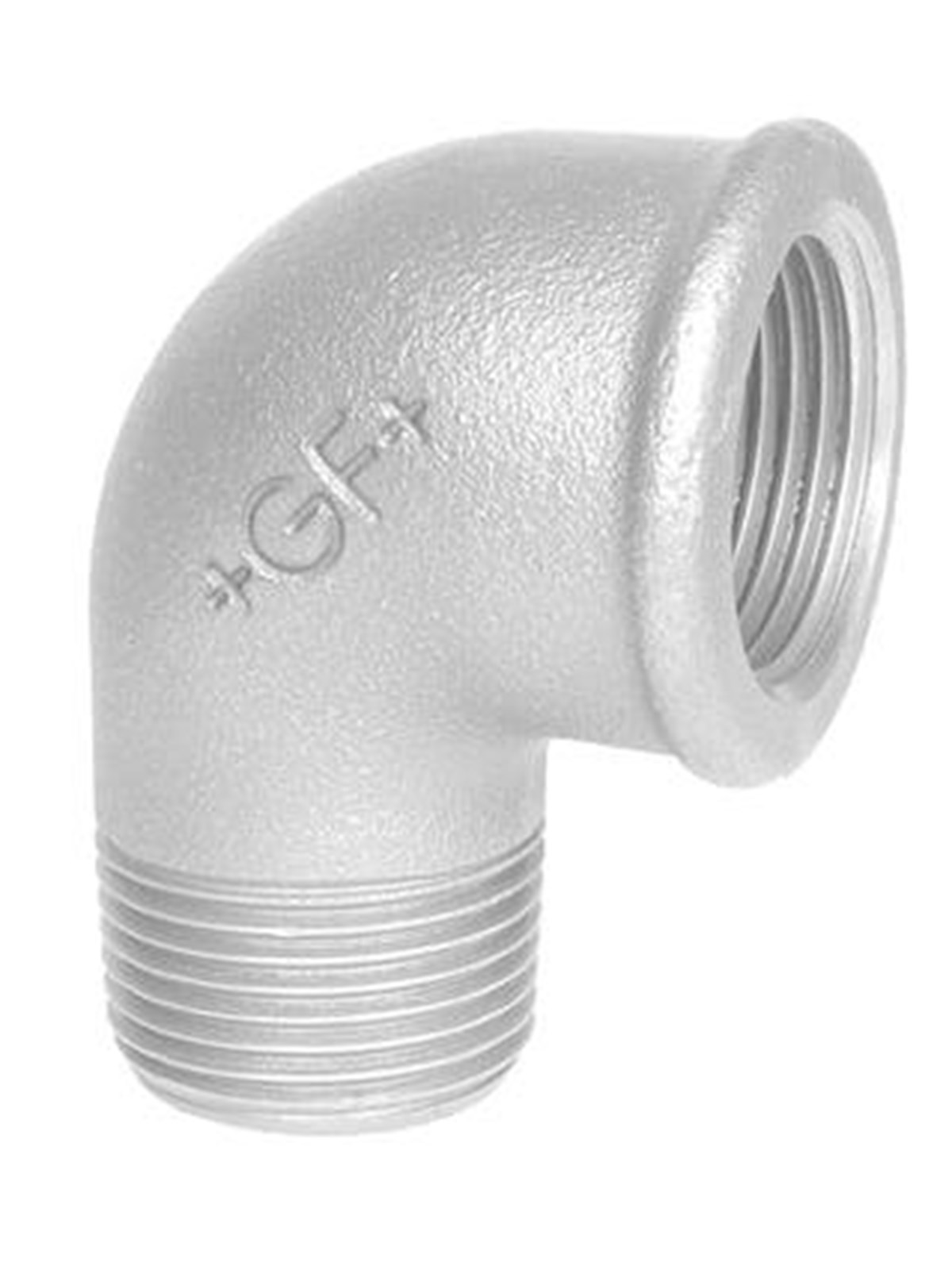 +GF+ Elbow 90° galvanized for m 1/8