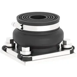 ABB KOT61007 Kabelflansch für Edelstahlgehäuse Durchmesser 27-66 mm 1SCA101607R1001
