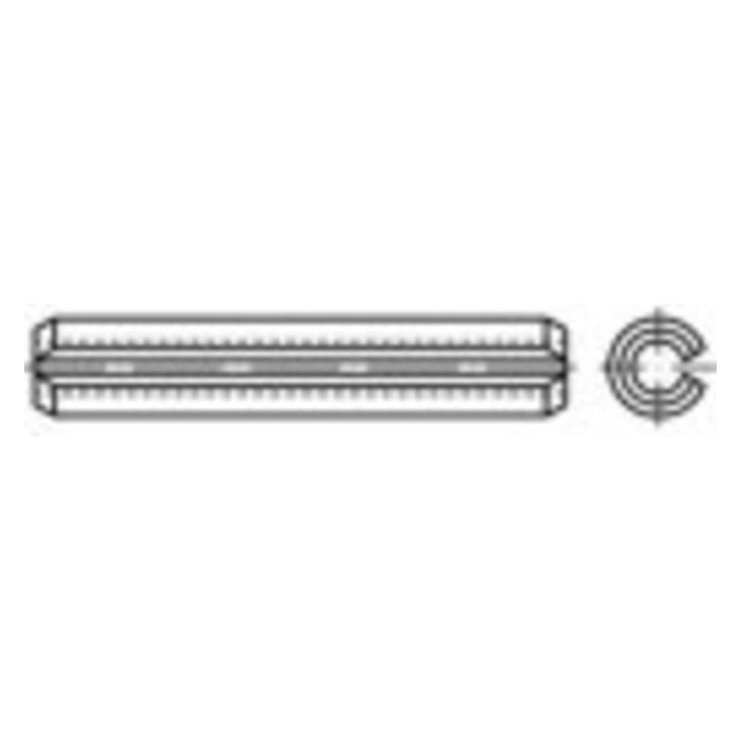 Toolcraft Spannstifte Federstahl (TO-5439666)