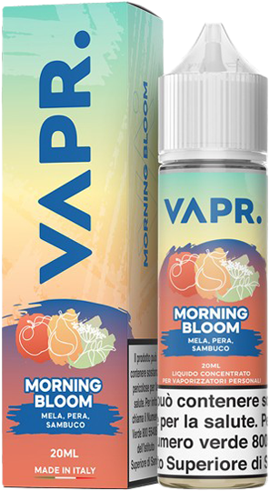 VAPR. Morning Bloom Fresh Garden Liquido Shot 20ml Mela Pera Sambuco