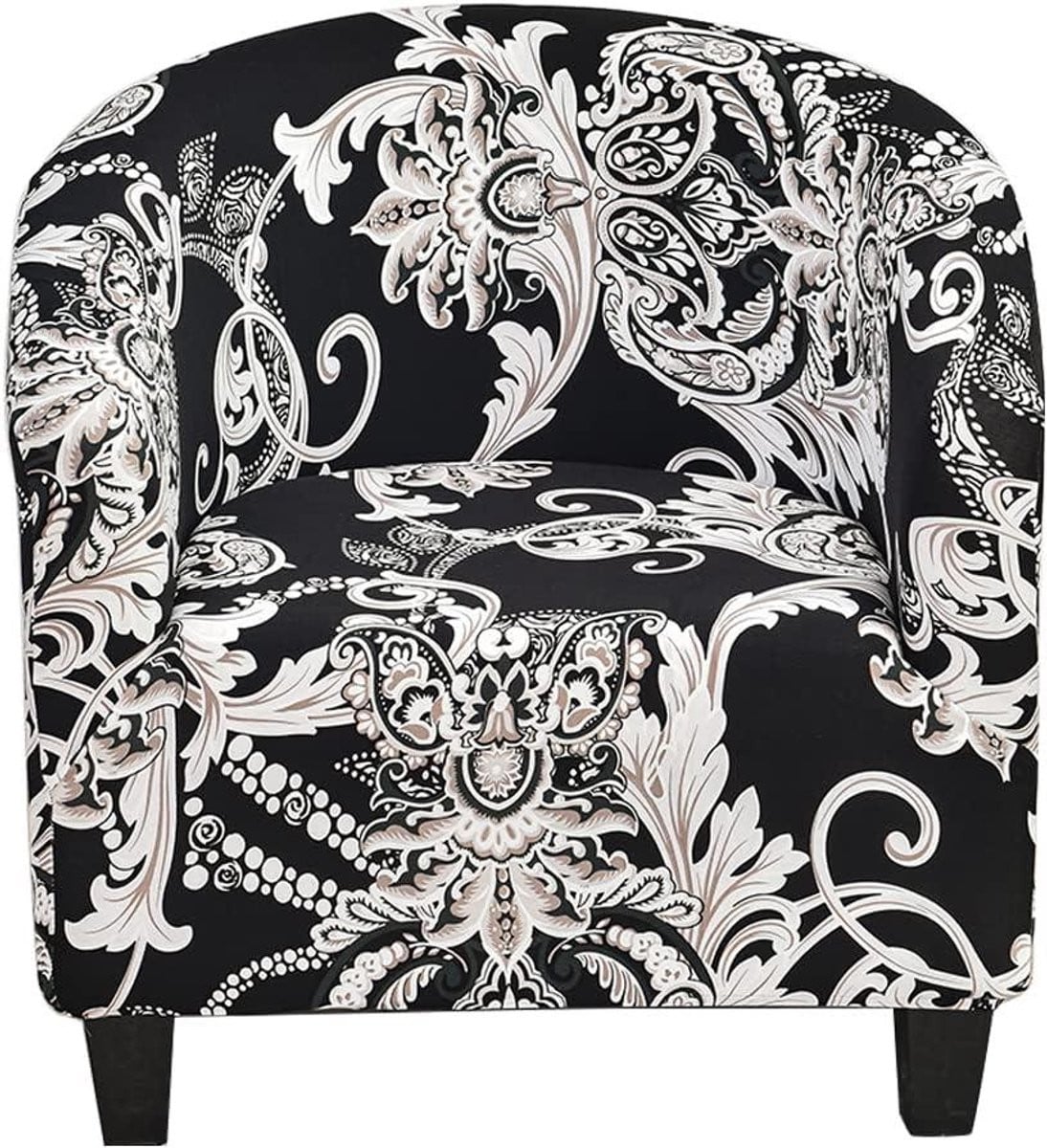 Universele elastische stoelhoezen en fauteuilhoezen met print voor woonkamerdecoratie