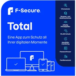 F-Secure Total [5 Geräte - 1 Jahr] [Vollversion]