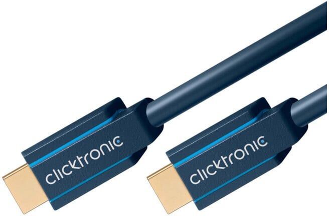 Clicktronic Câble HDMI HighSpeed 7,5 m, Ethernet 70306 (70306)
