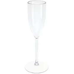 6 Mehrweggläser Sektflöte Glam Sektglas Spritzglas 110 ml