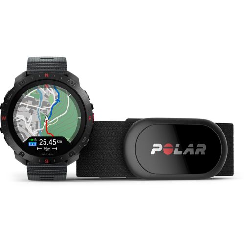 Polar Grit X2 Pro HR S-L Black