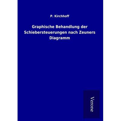 Graphische Behandlung der Schiebersteuerungen nach Zeuners Diagramm, Gebundene Ausgabe von P. Kirchhoff, BoD - Books on Demand