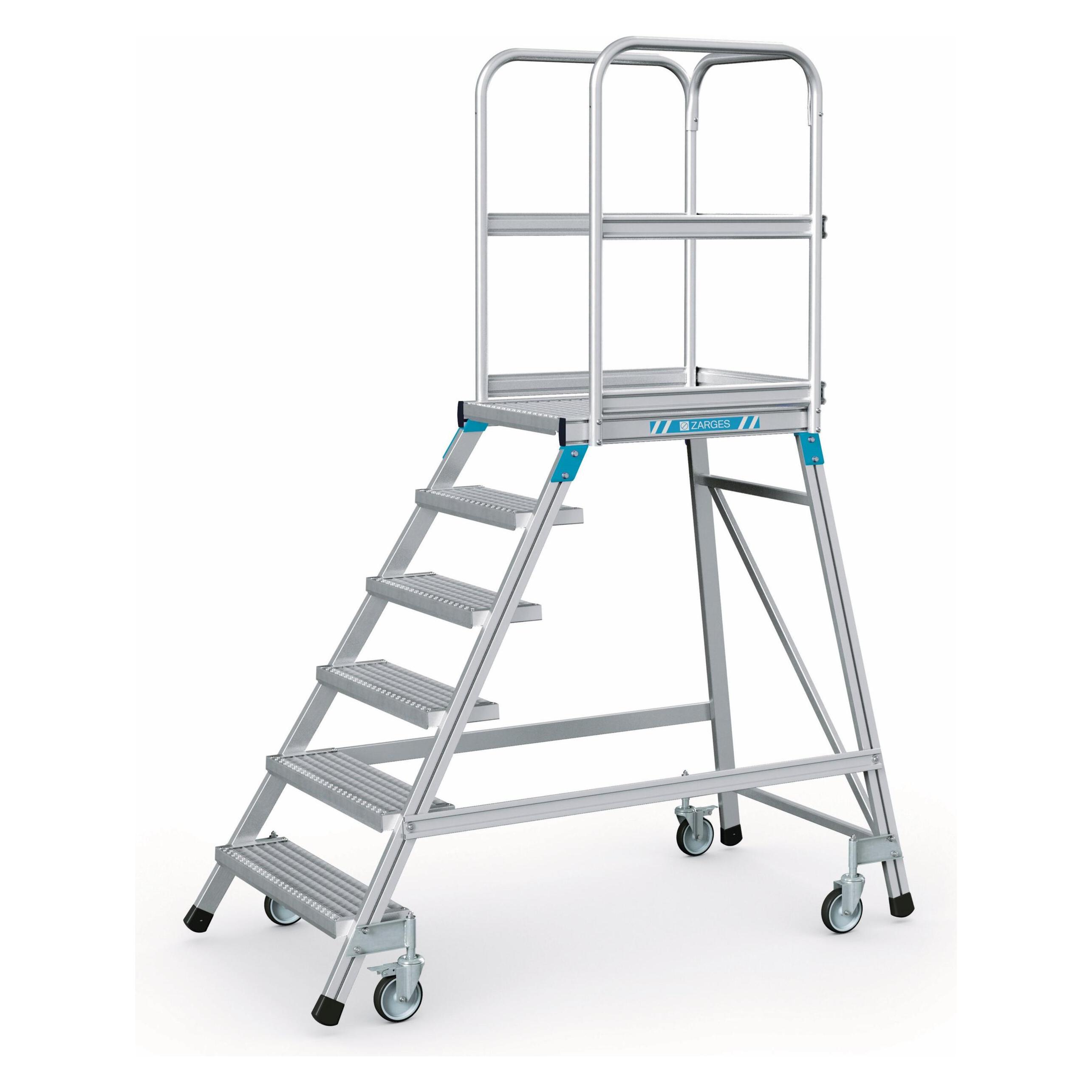 Zarges Podesttreppe, einseitig (60 cm) (230602)