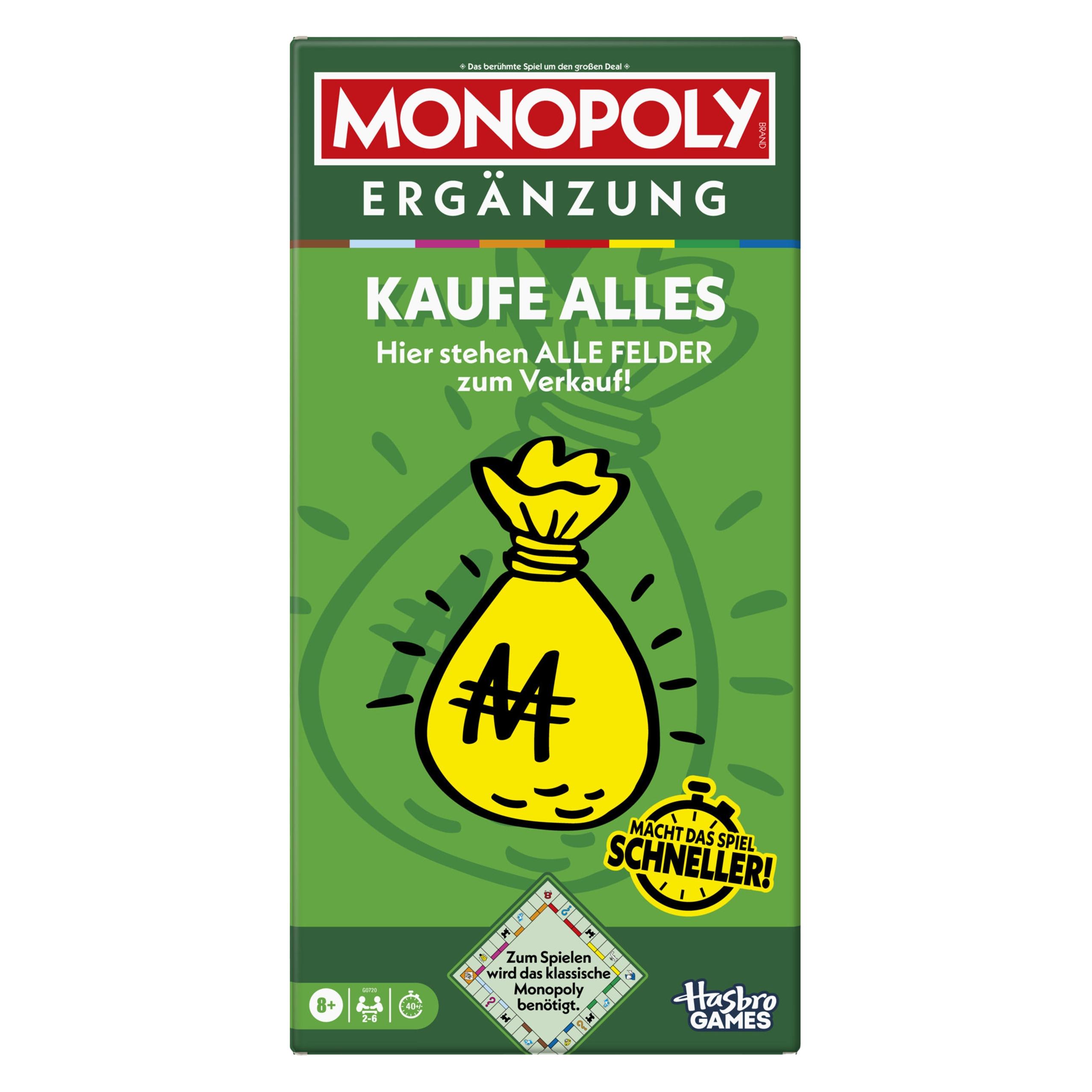 Hasbro Gaming Monopoly Buy Everything (Deutsch, 2 - 6 Spieler) (G0720100)
