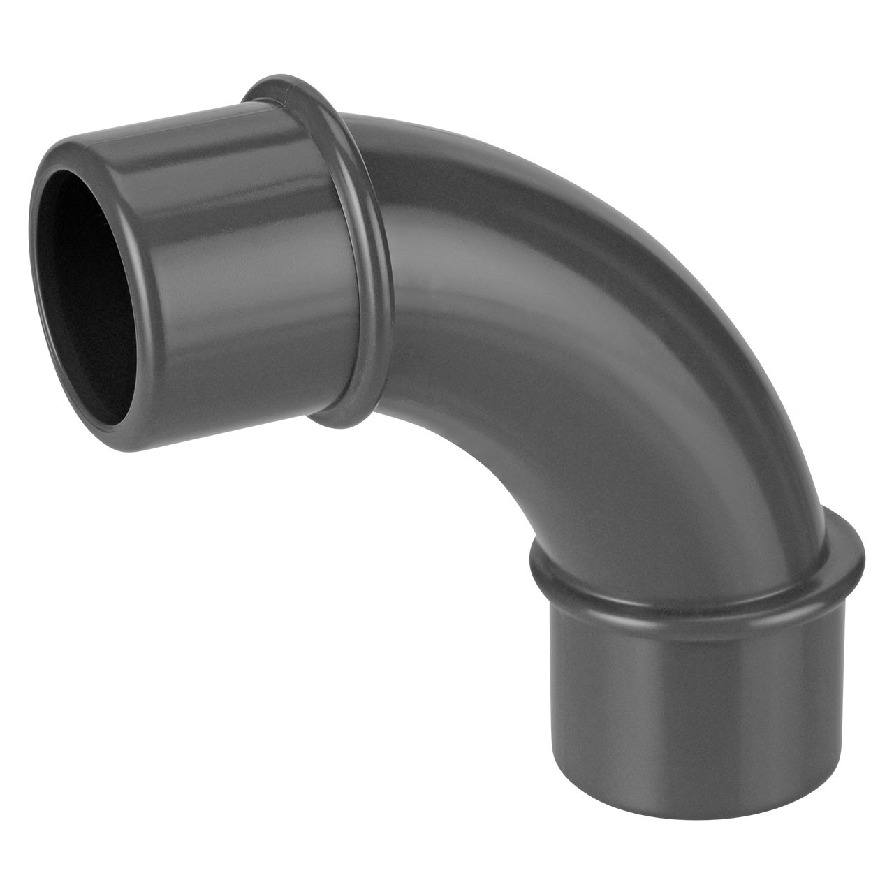 REKUBIK PVC-U Bogen 90° 2x Klebemuffe 160mm x 160mm 7110160
