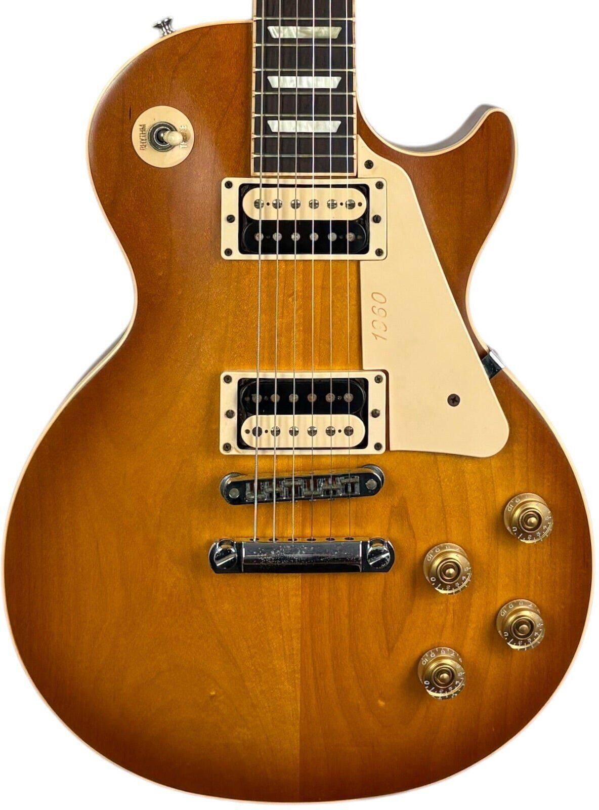 Gibson Les Paul Traditional 1960 2012 - Satin Honey Burst   Satin Honey Burst