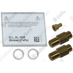 Düsenwechselsatz (2 Düsen-D 2,85) Vaillant-Nr. 202901
