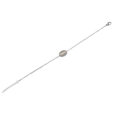 Armband ADELIA´S "Armband aus Edelstahl 16 cm", silber, Armbänder, Damen, 16cm, Edelstahl, Armband, Perfekt zum Verschenken an besondere Menschen