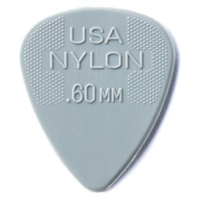 Dunlop Plectren Nylon 060,Nachfüllbag/72 (72x, 0.60 mm) (DL P 0001 44R.60)