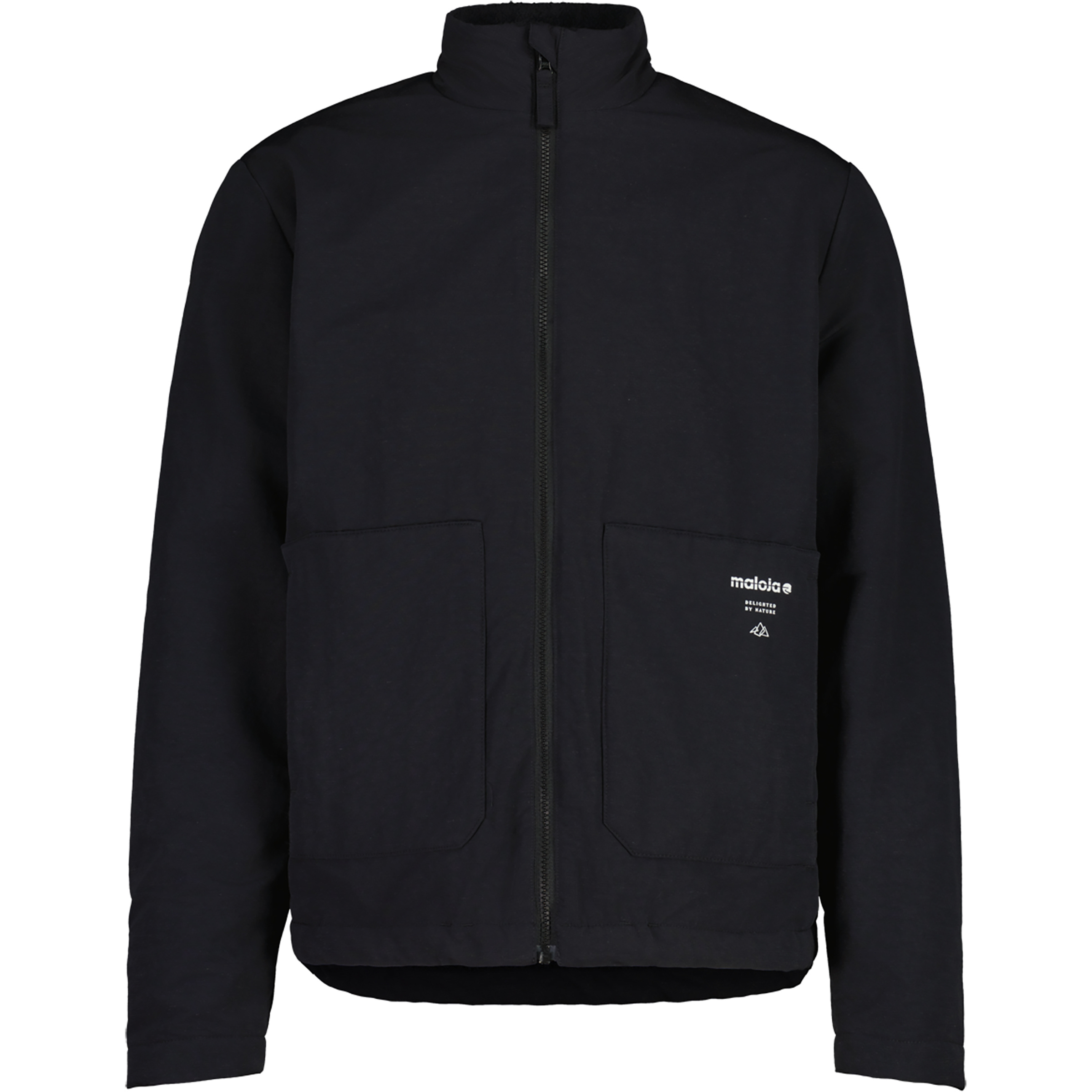 Maloja TiveiM. Herren Freizeitjacke, Parkas schwarz Größe S Lifestyle Isolierend Lyocell (Tencel)
