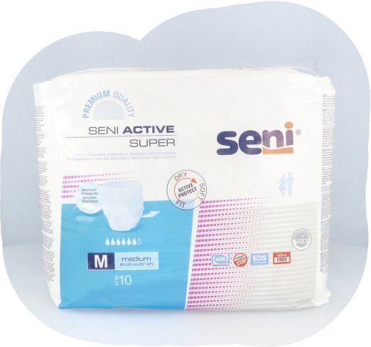 Seni Active Super Inkontinenzslip Einmal M 10stk