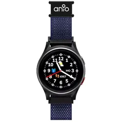 Lupus-Electronics ANIO Armband, peacock (Nylon), Uhrenarmband, Blau