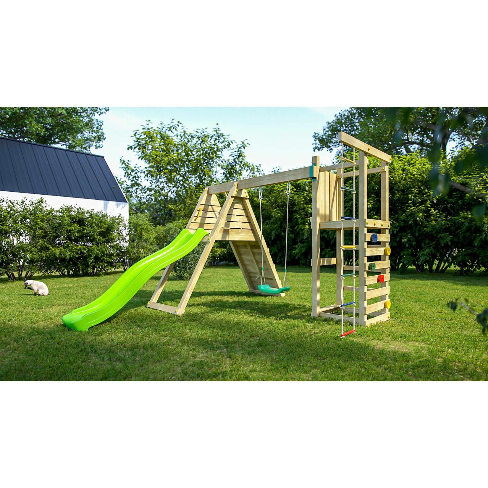 FUNGOO Spielturm Klettergerüst Climber