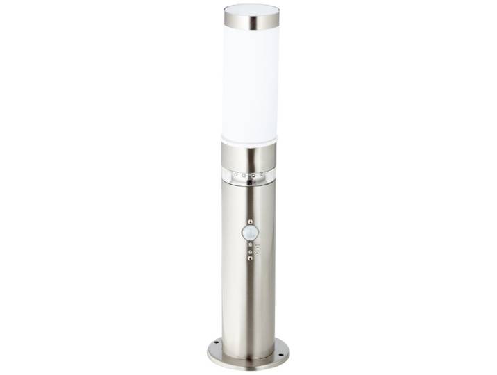 RVS terraslamp Bole met sensor Brilliant - G46789/82