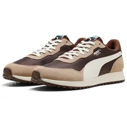 PUMA Helsinki Golfschuhe 10 - fudge/birch/warm white 42