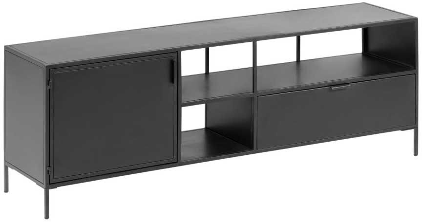 Pharao24.de Industrial TV Sideboard aus Metall 150 cm breit - 50 cm hoch