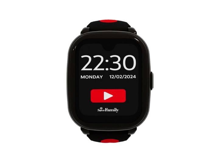 SaveFamily Iconic Plus 2 Kinderuhr mit GPS & Anruffunktion Smartwatch, 4G