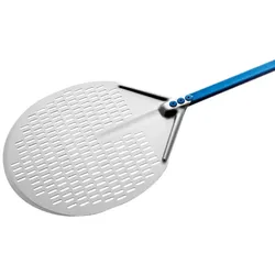 GI.METAL Perforierte runde Pizzaschaufel aus Aluminium 33 x 33 cm | Gi Metal