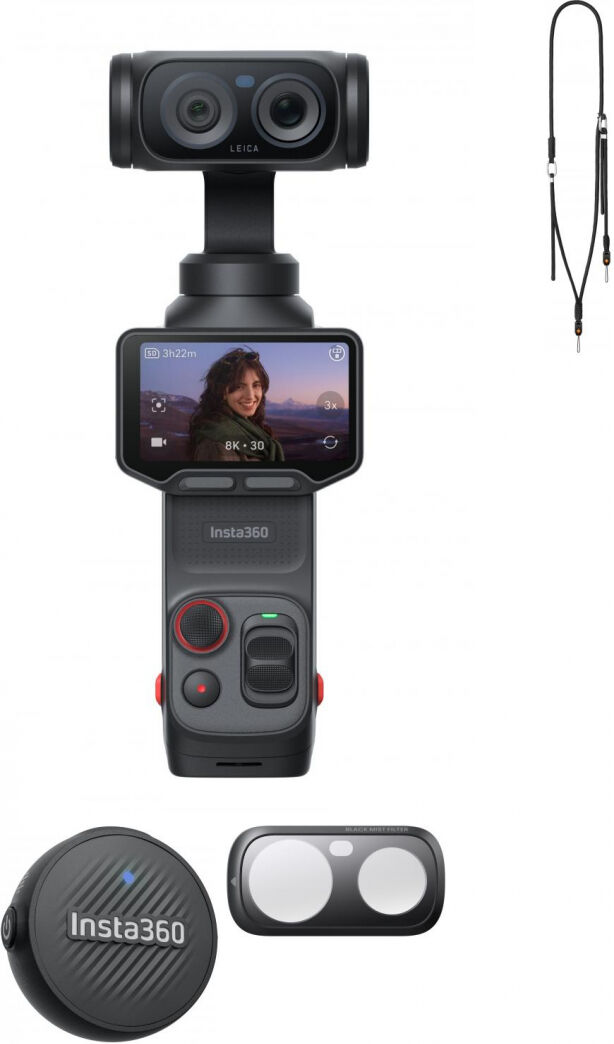 Insta360 Luna Ultra Vlog Bundle Cosmic Black