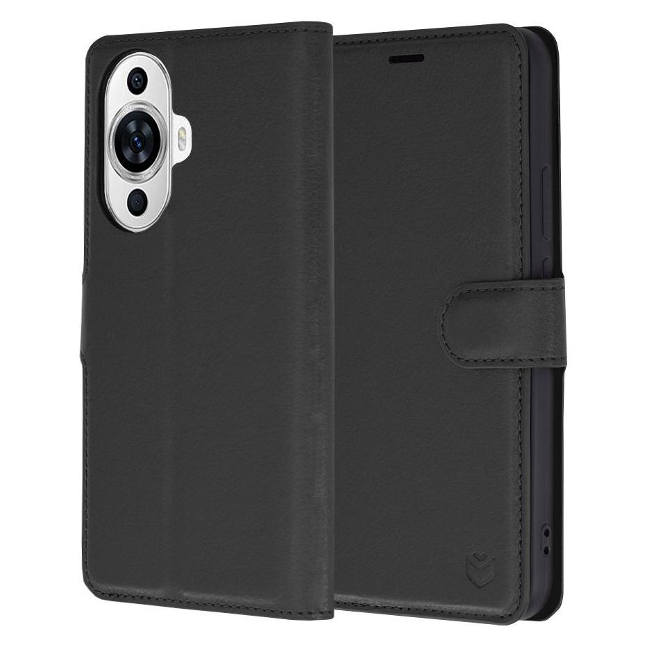 Techsuit - Leather Folio - Huawei nova 11 / nova 12s - Black (Huawei Nova 11i) (56353342)