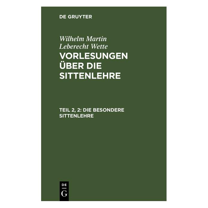 De Gruyter Wette:Wilhelm Martin Leberecht Wette: V (Deutsch, Hardcover, Wilhelm Martin Leberecht De Wette) (67769032)